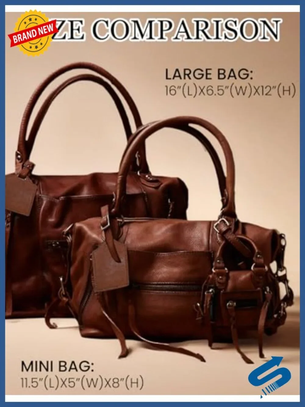 Mini Tote Bag Vegan Leather Hobo Handbag with Adjustable Straps